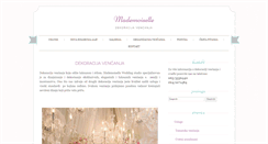 Desktop Screenshot of mademoisellein.com