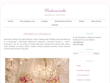 Tablet Screenshot of mademoisellein.com